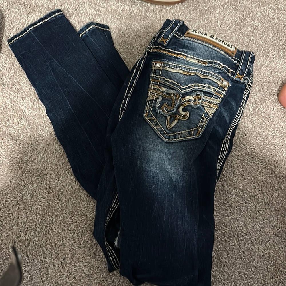 Rock revival skinny jeans